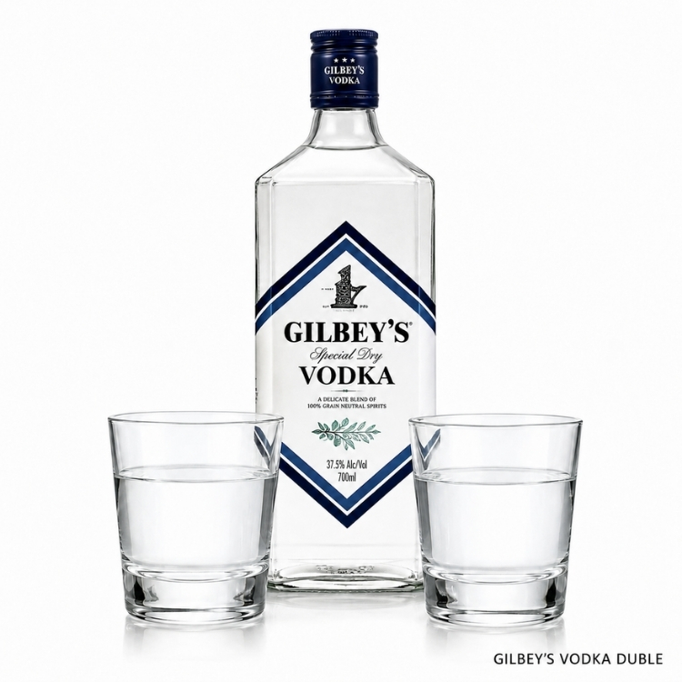 GILBEY’S VODKA DOUBLE